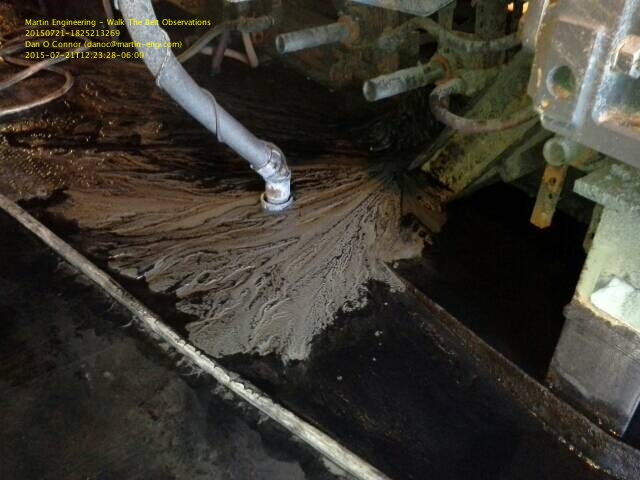 為解決傳送帶上的回運(yùn)物料問題，技術(shù)人員安裝了 CleanScrape? 清掃器。(圖1)